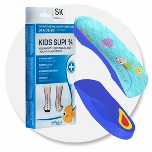 Dynamische orthopädische Einlegesohlen FootWave KIDS SUPI 3/4 - LEVEL 2 - Bild 1 von 8