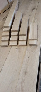 Oak boards, kiln dry, square edge, planed, 20mm x 80mm , 5 pieces pack - Picture 1 of 4