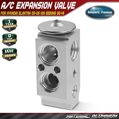 Nueva válvula de expansión de aire acondicionado delantera para Hyundai Elantra 2005-2006 Kia Sedona 2006-2014 Foto 1 de 4