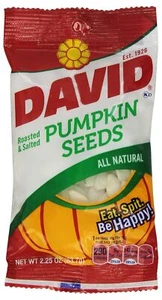David's Pumpkin Seeds, 2.2500-ounces (Pack of12) - Picture 1 of 3