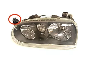 1x Hella 1DJ008187-031 Headlight, Halogen for VW Golf III (Left) - Picture 1 of 6