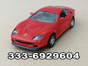 MODELLO FERRARI 550 MARANELLO SCALA 1/32 COLORE ROSSO DIECAST MODEL RED - Foto 1 di 6