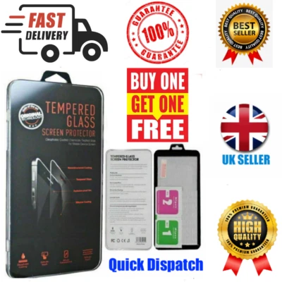 Tempered Glass Screen Protector For Apple iPhone X XS XR 11 14 15 - 100% Genuine - Image 1 of 4