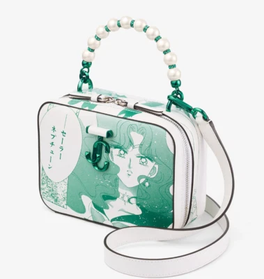 JIMMY CHOO x Sailor Moon Collaboration Sailor Neptune Avenue Vanity Bag (全新) — 第 1/4 张图片