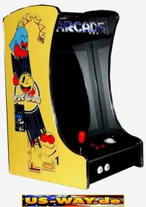 G288P Classic Arcade TV Video Spielautomat Bartop Thekengerät 19" LCD Bildschirm - Bild 1 von 6