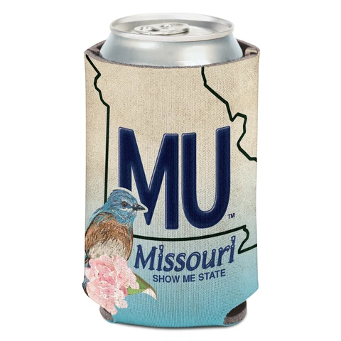 WinCraft Missouri Tigers 12oz. State Plate Can Cooler Cover