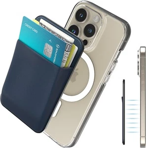 Sinjimoru for MagSafe Wallet, Strong Magnetic Wallet for iPhone 16 15 14 13 12 - Picture 1 of 14