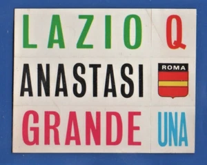 FIGURINA CALCIATORI PANINI 1972 73 FUORI RACCOLTA LAZIO ANASTASI GRANDE NUOVA - Imagen 1 de 2