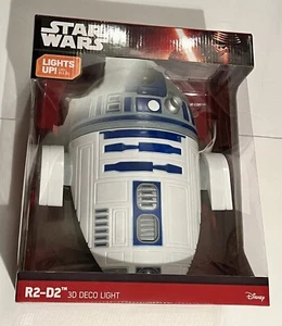 Star Wars R2-D2 3D Deco Light LED Wall Light! Send An Offer!! - Picture 1 of 4