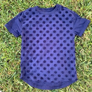 Cat & Jack Navy blue Boys Short Sleeve T Shirt Size 8/10 - Picture 1 of 4