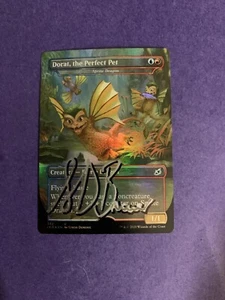 MTG Magic Dorat, The Perfect Pet FOIL Signed Artist Proof X1 Ikoria S Dominic - Bild 1 von 2