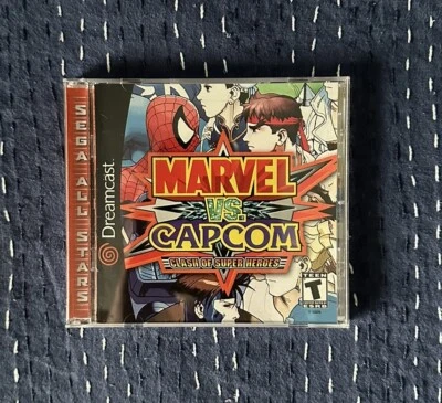 Marvel vs. Capcom: Clash of Super Heroes (Sega Dreamcast, 1999) CIB - Image 1 of 4