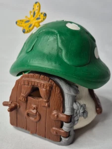 1978 Schleich Schlümpfe Haus 40012 - Grünes Schlumpf Pilzhaus - komplett - Bild 1 von 1