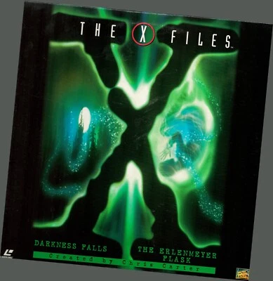 The X-Files 2 Ep.~ 1996 1X19 Darkness Falls 1X23 The Erlenmeyer Flask LaserDiscs - Image 1 of 2