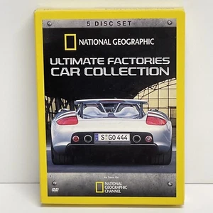 National Geographic Ultimate Factories Car Collection DVD 5-Disc Set 2011 Tested - Picture 1 of 4