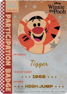 2024 Card.Fun Disney All-Star Sports SR Entry Badge DFS01SR13 Tigger - Bild 1 von 2
