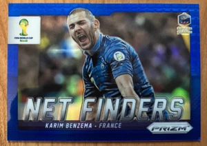 Copa Mundial Panini 2014 Karim Benzema Net Finders Prizm #/199 - *Desgaste en las esquinas* - Imagen 1 de 1