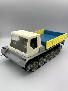 Vintage UdSSR sowjetisches Spielzeug Geländewagen auf Gleisen mit Fernbedienung - Bild 1 von 9