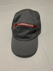 Supreme Top Zip Camp Cap - Grey (BRANDNEU mit Etikett 2021) - Bild 1 von 7