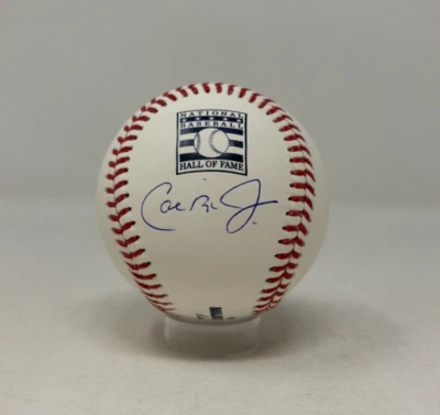 Cal Ripken Jr Signed Rawlings Official HOF Logo Baseball Fanatics 501 - Image 1 of 2