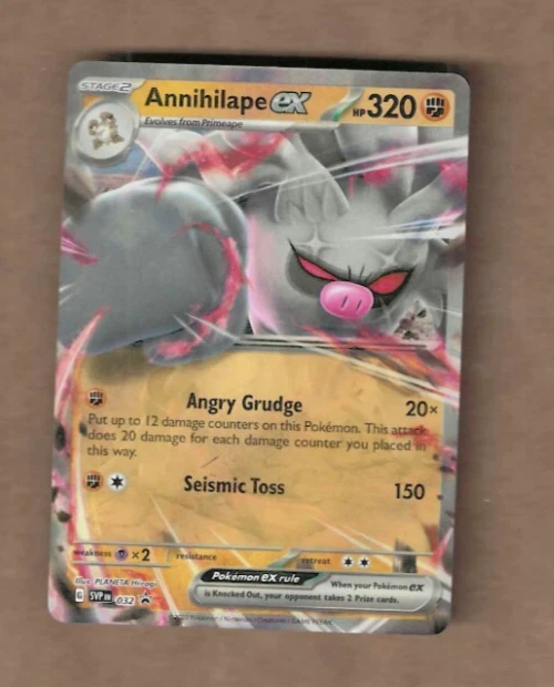 Annihilape ex 032 Sv: Scarlet & Violet Promo Cards Holo - Image 1 of 1