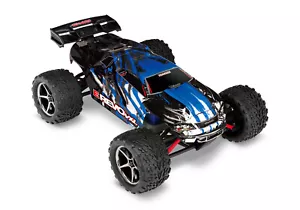 Traxxas RC Elektro Buggy E-Revo 4WD 1:16 2,4 Ghz RTR blauX TRX71076-8 - Bild 1 von 12
