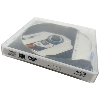 Type USB C BD Movie Player BD-R Disc Drive PC Laptop External DVD CD RW Burner - Image 1 of 4