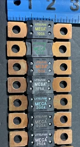 7- MEGA Fuses, 32V, 250a 225a 200a 175a 150a 125a 100a, MEG250BP MEG225BP MEG200 - Imagen 1 de 5