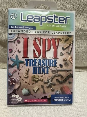 LEAPSTER LEARNING GAME I SPY TREASURE HUNT  BRAND NEW - Image 1 of 2