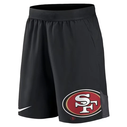 San Francisco 49ers Nike Stretch Performance Shorts Men's NFL Training Dri-FIT Cover