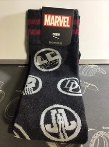 MARVEL'S DEFENDERS Socks GUARDIANS Loot Wear Crate EXCLUSIVE Size 10-13 - Picture 1 of 4
