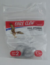 Eagle Claw Egg Sinkers Size5 1-1/4 Oz 2pcs 02050-005