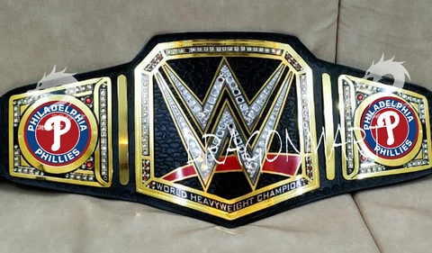 Philadelphia Phillies World Series Championship Belt MLB Baseball Belt 2mm Brass Cover