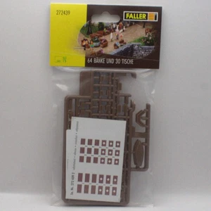 Faller N Gauge (1:160) Benches & Tables - Picture 1 of 2