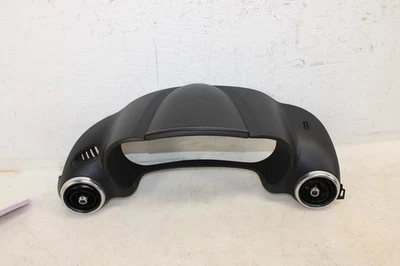 2017-2020 Fiat 124 Spider Abarth Speedometer Trim /W Red Stitching OEM MZ29 - Image 1 of 4