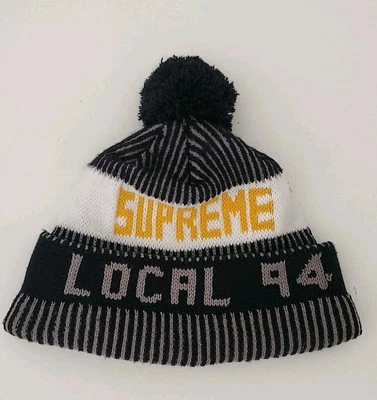 FW12 Supreme Local 94 Bonnet Noir Vintage Chapeau 2012 - Photo 1/4