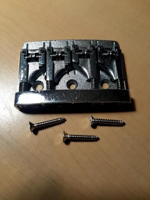 Schaller Bass Bridge Alemania Trémolo Ajustable Precisión De Colección Difícil de Encontrar F Foto 1 de 4