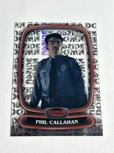 2025 Topps High Tek Stranger Things Phil Callahan Upside Down Parallel - Picture 1 of 2