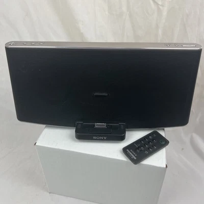 Base de altavoz Bluetooth Sony RDP-X200iP iPod de 30 pines con control remoto SIN CABLE DE ALIMENTACIÓN Foto 1 de 4