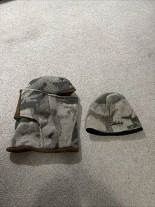 Cabela’s Wooltimate Beanie and Extreme Ninja Hood Balaclava Outfitter Camo - Picture 1 of 8