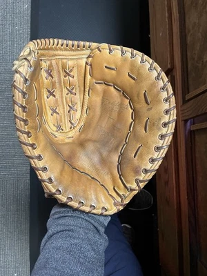 Nokona N60 13” Chief-Tan Leather Right Hand First Base Vintage Baseball Glove - Image 1 of 4