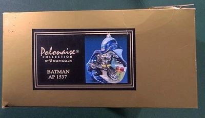 POLONAISE KURT AND ADLER BATMAN CHRISTMAS ORNAMENT - Image 1 of 2