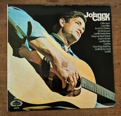 Hymns By Johnny Cash 1971 UK vinyl LP - Image 1 of 4