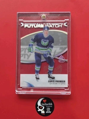 2020-21 Chris Pronger SP Authentic Future Watch Edition Legend Rookie #383 UD - Image 1 of 2