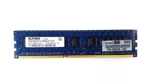 Elpida 2GB PC3-10600E DDR3-1333MHz ECC Server Memory EBJ21EE8BDFA-DJ-F - Picture 1 of 1