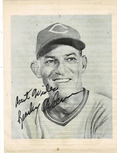 Sparky Anderson JSA COA 8x10 on a Magazine Paper Tigers - Picture 1 of 2