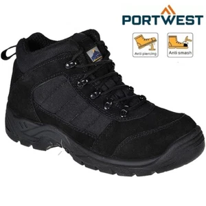New PORTWEST Safety Boots Mens Steel Toe Cap S1P Steelite Work Shoes Trainers Sz - Picture 1 of 1