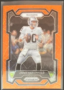 Jimmy Garoppolo - 2023 Panini Orange Lazer Prizm #176 - Las Vegas Raiders - Picture 1 of 2