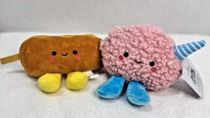 Hallmark Better Together Corn Dog & Cotton Candy Magnetic Plush NWT - Picture 1 of 3