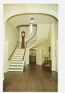 Hall & Stairway, Grouseland, Vincennes, Indiana, William Henry Harrison Postkarte - Bild 1 von 2